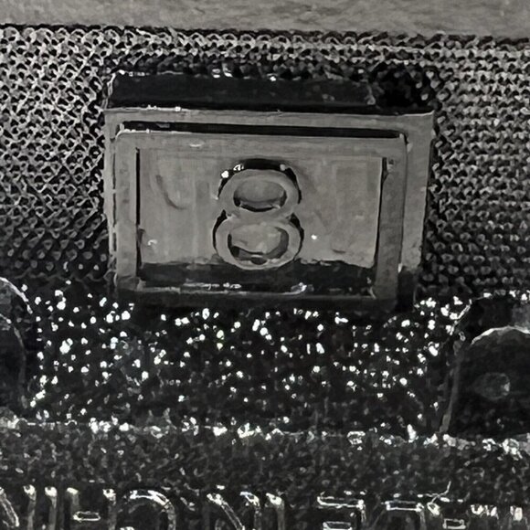 Nomad Dew Waterproof Rain Boots Womens Size 8 Silver Buckle Shiny Solid Black - Picture 9 of 9